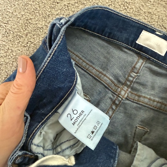 MOTHER Denim The Dazzler Lace Up Jean - Picture 4 of 7